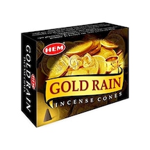 Hem Tütsü Gold Rain Konik Tütsü 10'lu