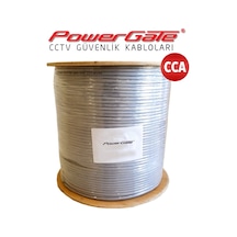 Powergate Cell 250mt, 2+1 2x0,22+0,25 Cca %40 Bakır Alışımlı,cctv Güvenlik Kablosu