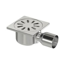 Maxiflow Premium Banyo Süzgeci Krom Yer Sifonu 10X10X50