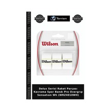 Delux Serisi Raket Parçası Kavrama Spor Bandı Pro Overgrıp Sensatıon Wh Wrz4010wh Beyaz