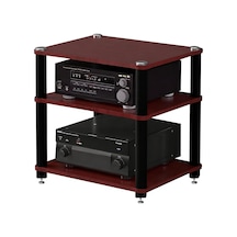 Tr Hifi Av Raf - Vinil Platin Ve Oturma Odası Amplifikatörü İçin 3 Katmanlı Çok Fonksiyonlu Stand - Gökyüzü Pik