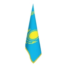 Kazakistan Bayrağı - Ofis-makam-toplantı Odaları - Saçaklı Makam Bayrağı 1