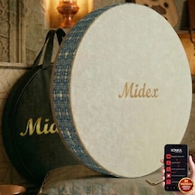 Midex Br-610 Kaliteli Bendir Def Akort Ayarlı El Tutma Oyuklu Çantalı