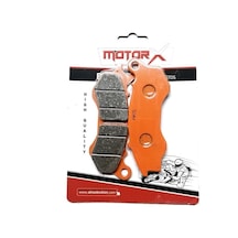 Kanuni Seha 150 Scooter Motosiklet Ön Fren Disk Balatası Turuncu
