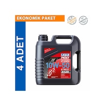 Liqui Moly 10W-50 4t Street Race 4 L Motosiklet Yağı (4 Adet) (1