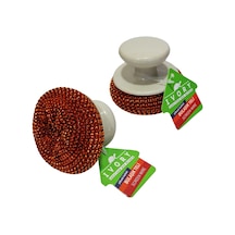 Cleaning Brush Plastik Tutacaklı Bulaşık Teli 5468