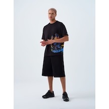 LOFT Baggy Fit Erkek Şort Lf2038834 Q1.v1 Siyah