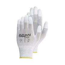 Aran Safety E11 Verde Parmak Ucu Kaplı Pu Eldiven