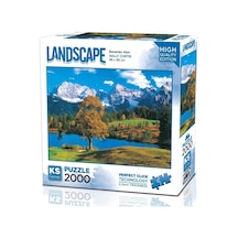 Ks Games 2000 Parça Bavyera Alpleri Puzzle - Sally Curtis