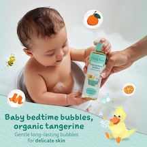 Organik Mandalina Özlü Uyku Öncesi Bebek Banyo Köpüğü 250ml Çok Renkli