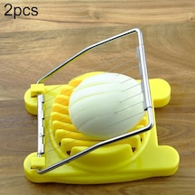 Cbtx Çok Fonksiyonlu Paslanmaz Çelik Yumurta Korunmuş Yumurta Dilimleyici Fantezi Splitter Mutfak Malzemeleri Yumurta Kesme Aletleri Sarı