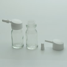 Boş Gaga DaMLalıklı 10 ML 5 Adet Şeffaf Boş Şişe