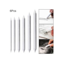 Toz Pastel Dağıtıcı. Kaynaştırma Kalemi. 6'Lı Set. Paper Stump.
