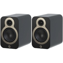 Q Acoustics Q 3020c Satin Black Raf Tipi Hoparlör Çift ı