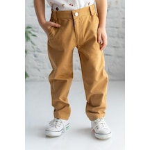 Zeyland Erkek Çocuk Gabardin Düz Pantolon-camel Camel