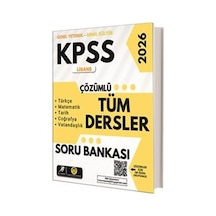2026 Kpss Lisans Tüm Dersler Çözümlü Soru Bankası / Özgen Bulut