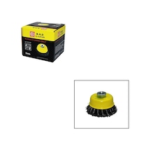 B.h.d El Aletleri Bhd Bhd-00791 Çanak Fırça 75mm Burgulu Korozyon Giderme Pas