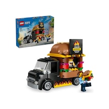 LEGO® City Hamburger Kamyonu 60404 5+ Yaratıcı Oyuncak Yapım Seti - 194 Parça