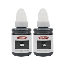 Ekoset Canon G1410 G2410 G3410 G4410 Uyumlu Siyah Mürekkep 2X135M