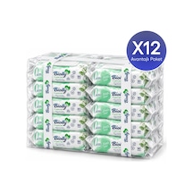 Biolly Gentle Care Hassas Islak Mendil 90 Yaprak 12'li Paket 12'li Set