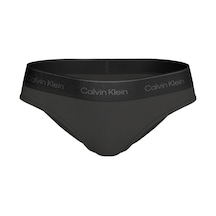 Calvin Klein Kadın Siyah Logo Detaylı Pamuklu Bikini Külot-13380 Siyah