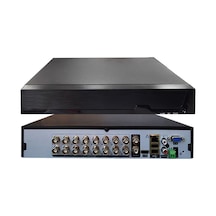 16 Kanal H265+ Sıkıştırma 1080N Kayıt Hibrid Araç / İnsan / Yüz & Hareket Algılamalı Xmeye Kayıt Cihazı Be116