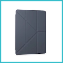 Bezos Samsung Galaxy Tab A9 Plus Kılıf Kalemlikli Mars Tablet Kılıfı - Lavender Dfnbez