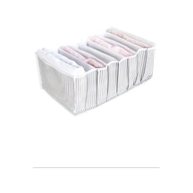 Çizgili Akordiyon Organizer L Boy 24x37x18 Cm Royaleks-ev354 A