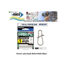 Owner 4183 Kaşık Maket Balık Klipsi No:2 - Standart