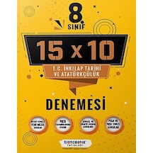 8. Sınıf T.c. İnkılap Tarihi Ve Atatürkçülük 15x10 Deneme Sistematik Yayınları