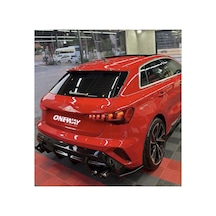 Audi A3 8y Sportback S-line 2025+ Arka Flap Seti Sportif Tampon Eki & Agresif Tasarım