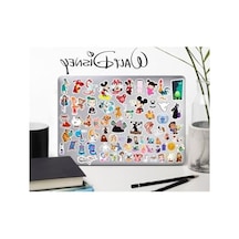 Seri 2 Telefon Ve Laptop Sticker Seti, Defter Ve Matara Etiketi Abanoz