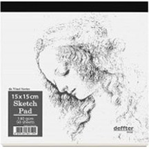 Deffter 15X15 Cm Eskiz Defteri Beyaz N11.1692