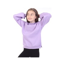 Toontoy Kids Toontoy Kız Çocuk Nakışlı Sweatshirt Lila
