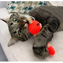 Everypet Catnipli Amigurumi Sesli Kedi Köpek Diş Kaşıma & Isırma