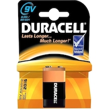 Mey İthalat Duracell 9 Volt Alkalin Pil