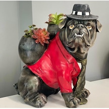 By Ari Şapkalı Bulldog Saksı Bd158-1 Diğer