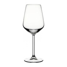 Allegra Kadeh, Cam, Şeffaf, Paket 6 Adet, 34,5 Cl Açık Mavi