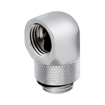 Cx-9055008-ww Corsair Fitting Adapter ,xf Adapter 2-pack 90 Angled Rotary Chrome