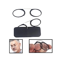Burun Üstü Mini Sapsız 2x Gözlük Büyüteç