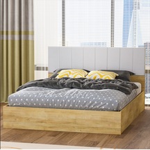 Garaj Home Doğa Çift Kişilik 160x200 Karyola - Meşe Diğer