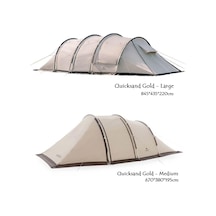 Naturehike Cloud Vessel Upf50+ Snow Skirt 4-6 Kişilik Tünel Çadır Krem
