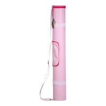Yuga Suni Deri Proje Tüpü Cepli 10,5 Cm Pembe