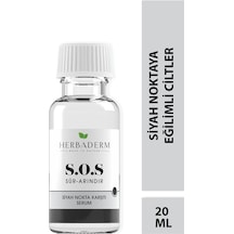 Herbaderm Sos Siyah Nokta Oluşumuna Karşı Cilt Bakım Serumu 20 ML