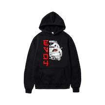 Tarzsokak Anime Ilk D Hoodie Japonya Araba Hoodie Kapşonlu 14712 Siyah