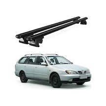 Venüs Nissan Primera W11 1997-2002 Uyumlu Siyah Ara Atkı Port Bagaj Tavan Barı
