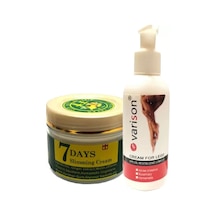 Hubrendy Sh Varison 120 Ml Bacak Krem + 7 Days Slimingcream Yaza Hazırlık Jeli
