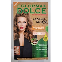 Colormax Amonyaksız Saç Boyası 7.34 -  Karamel