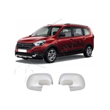 Dacia Lodgy Uyumlu 2012-2022 Ayna Kapağı 2 Parça Abs Krom Kaplama
