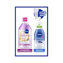 Skin Glow Parlaklık Etkili Micellar Makyaj Temizleme Suyu Ve Göz Makyaj Temizleyici 125ml, Pamuk